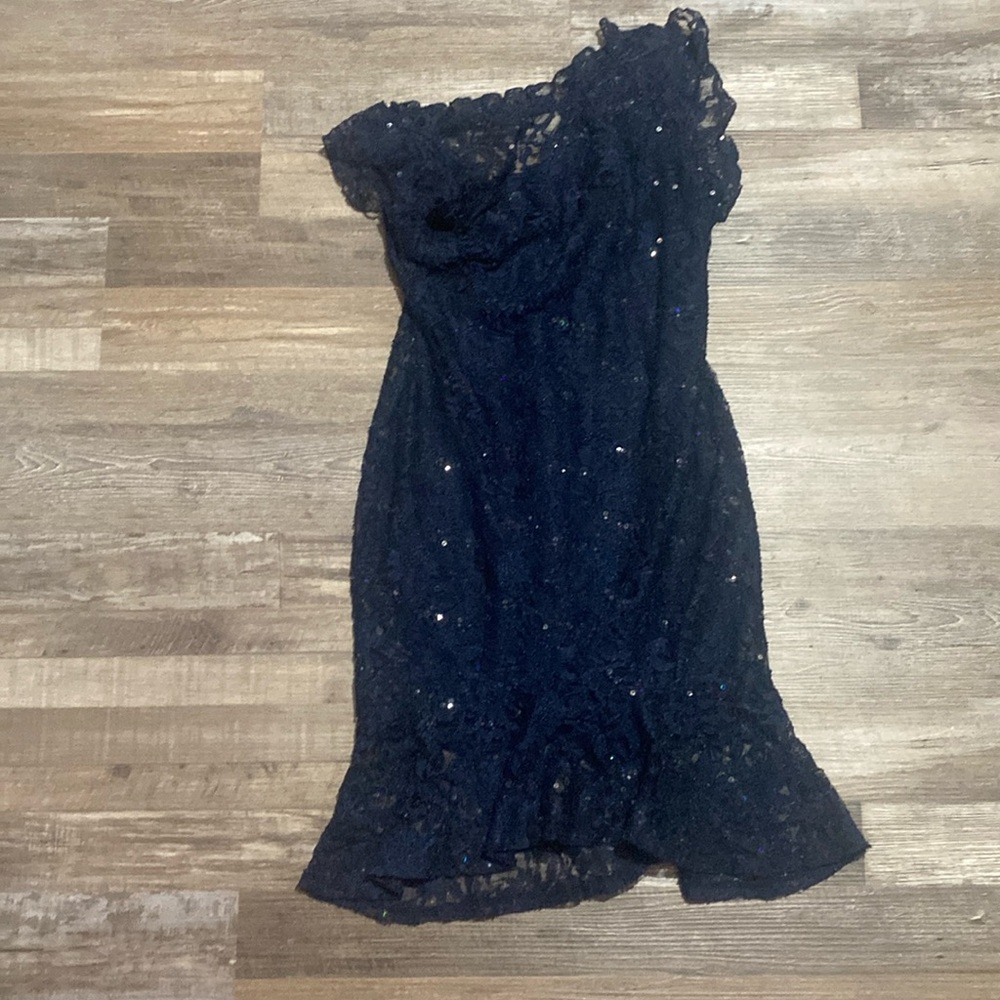 Women's navy formal dress